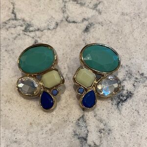 Elegant Multicolor Earrings Costume Jewlery